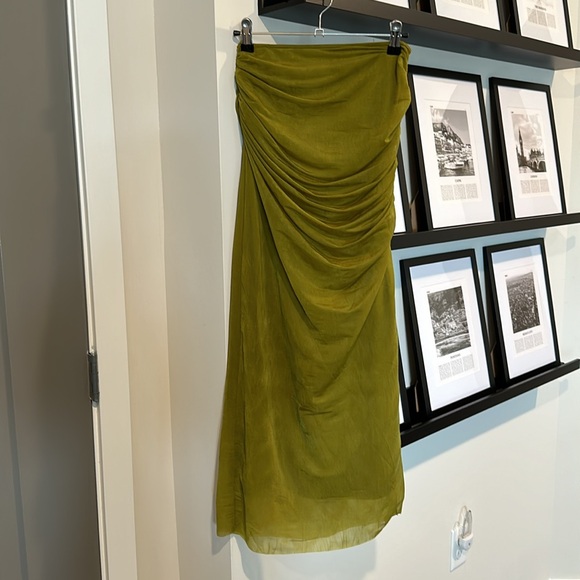 ZARA Ruched Tulle Skirt - Picture 8 of 10